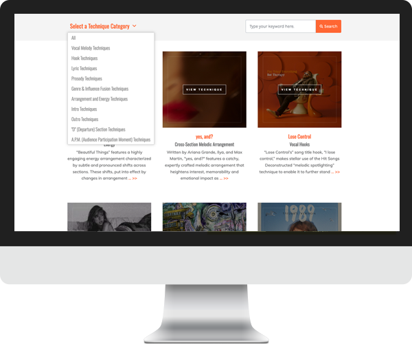 monitor with techniques library 2